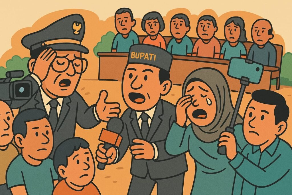 Negara Bukan Panggung Konten, Om!